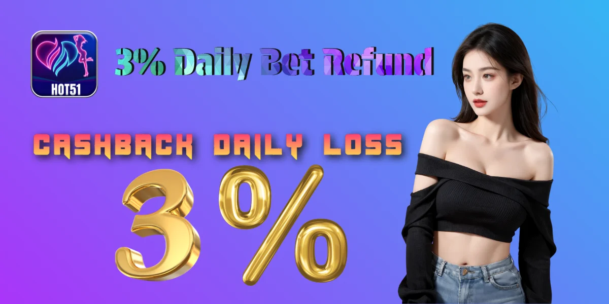 3% Daily Bet Refund